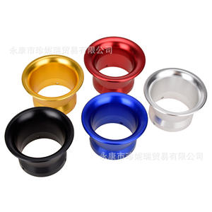 Tubo de Admisión de Aire Redondeado de Aluminio Zhennerui para Motocicleta, 50mm 55mm, Reemplazo Superior para Mejora y Modificación - Product Image 1