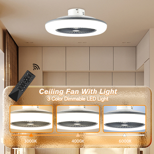 Ceiling <b>Fan</b> on Sale for High Ceiling Hallway Pretty with Light Circle Great Room Ceiling <b>Fan</b> with Light for Bedroom - Product Image 4