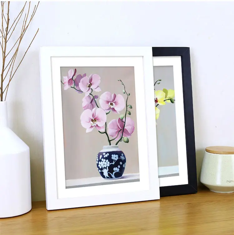 Wholesale Customized High Quality Home Decor Decoration Pieces Photo Frame And Picture Frames For Bf Photo Hd