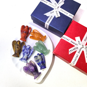 Améthyste de Rêve en Cristal de Guérison Spirituelle Certifié CE/RoHS Aventurine Rouge Multi Matériel Ange Sept Chakras Ensemble pour Souvenir - Product Image 4