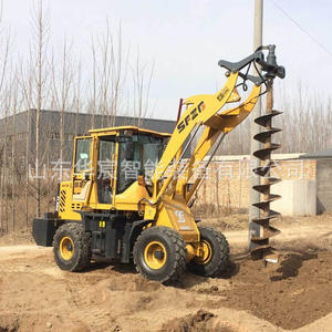 Foreuse spirale pour pelle hydraulique : utilisation de tiges de forage spirales pour creuser et installer des câbles photovoltaïques – Rig de forage rotatif - Product Image 2