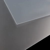 Vente en gros de feuilles de PVC translucides givrées de haute qualité, écologiques, durables, épaisseur 0,2/0,3/0,5/0,8 mm, rouleau de PVC souple et rigide