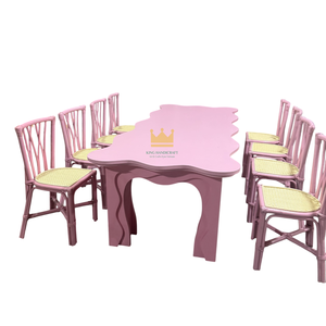 Silla Infantil de Ratán Hecha a Mano en Vietnam para Fiestas, Asiento de Mimbre Boho Resistente para Uso en Interiores y Exteriores - Product Image 3