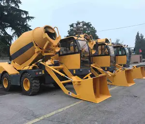 1500L Volume hopper feeding self loading drum concrete drum beton mixer concrete mixer SR1500