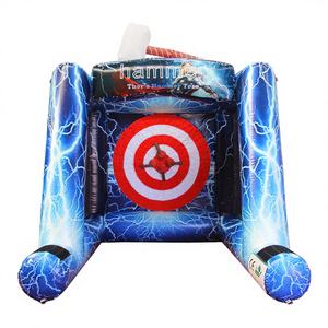 Parcours d'obstacles gonflable commercial WINSUN pour enfants avec jeu de marteau, en PVC ignifuge et imperméable, pour les 5 ans et plus - Product Image 1