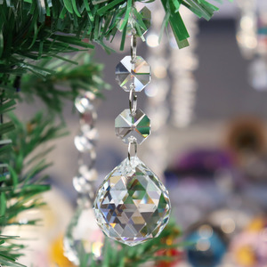 Crystal Ornaments <strong>Christmas</strong> <strong>Tree</strong> Decorations Balls <strong>Clearance</strong> Hanging Crystals for Centerpieces Crystal Chandelier Replacement - Product Image 6