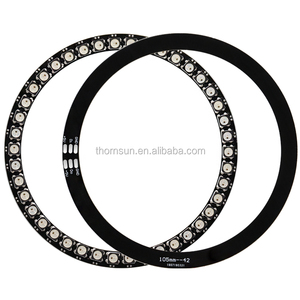 Ws2812b Angel Eye Led Halo Nhẫn Ánh Sáng Vòng Tròn Đầy Đủ Đuổi Theo Halo Cho Xe Ô Tô - Product Image 2