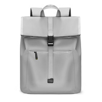 Sac à dos personnalisé imperméable, couleur unie simple, sac à dos d'affaires tendance pour ordinateur portable, sac d'école pour étudiants
