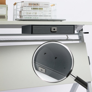 Cassetta di Sicurezza con Impronta Digitale Incorporata in Metallo Qixin (35cm) Moderna Grigio Stella DS-BGX-101 - Product Image 3