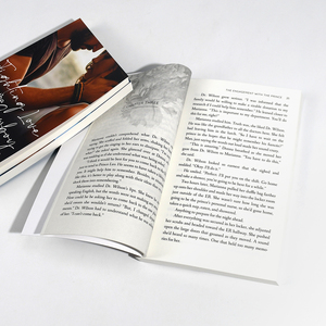 Thấp moq softcover cuốn sách màu đen bên trong in ấn cuốn tiểu thuyết in ấn cuốn Sách bìa mềm cuốn sách tùy chỉnh in ấn hoàn hảo RÀNG BUỘC - Product Image 5