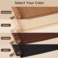 Persianas de Bambú de Nuevo Diseño - Estilo Chino, Impermeables, Duraderas, Ecológicas, Protección UV, Fáciles de Limpiar, Multi-Instalación