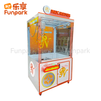 Máquina de garras expendedora de juguetes pequeños, máquina de juego de arcade con grúa, máquina de muñecas operada con monedas con aceptador de billetes