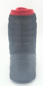 Bottes de neige imperméables pour filles, automne/hiver, en PU avec tige en nylon, doublure en fourrure, isolation, semelle antidérapante - Product Image 3