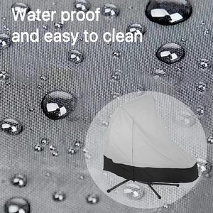 <span class=keywords><strong>Housse</strong></span> de protection imperméable <span class=keywords><strong>pour</strong></span> <span class=keywords><strong>chaise</strong></span> <span class=keywords><strong>longue</strong></span> <span class=keywords><strong>suspendue</strong></span> d'extérieur et hamac autoportant de patio - Product Image 5