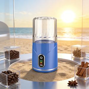 Mixeur portable robuste pour smoothies, alimenté par USB/batterie, 6 lames, sans BPA, qualité alimentaire, faible bruit, broyage de glace pour voiture et extérieur - Product Image 6