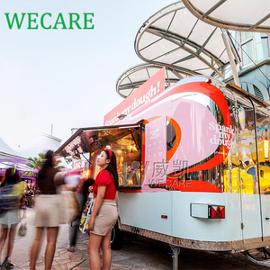 <span class=keywords><strong>WECARE</strong></span> Entièrement Équipé Fast Food Restaurant Remorque Nouvelle Cuisine Mobile pour Crème Glacée Café Pizza avec Tout le Matériel de Cuisine - Product Image 6