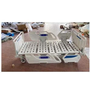 Cama de UCI de 5 funciones con sistema de pesaje, ajustable, para Hospital, CPR, manual, 1 unidad - Product Image 1