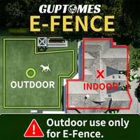 Traceur GPS professionnel pour chien de chasse GUPTOMES VHF 4G double réseau avec failover - Sans frais mensuels requis, boîtier robuste résistant aux chocs