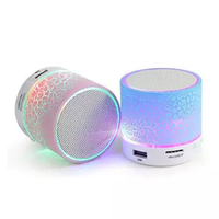 Mini Altavoz Bluetooth Portátil con Luz LED RGB, Sonido Estéreo Inalámbrico, Caja de Música con Bajos, Altavoz para Fiestas al Aire Libre