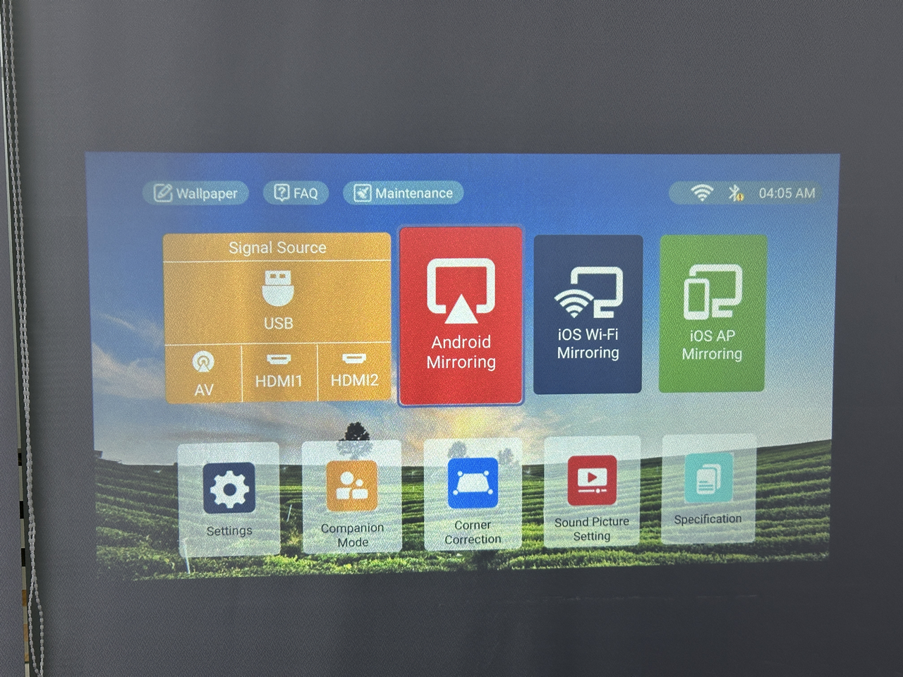 XuanPad Mini 4K Projector - Android Smart Bluetooth Wi-Fi Home