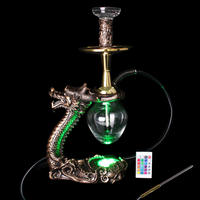 Chicha Dragon Oriental – Design Dragon Chinois, Effets Lumineux, Style Palais Vintage – Un Best-Seller du Moyen-Orient