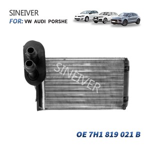 Utilisé pour VW Bora Jetta <span class=keywords><strong>Golf</strong></span> pièces automobiles 1J1819031A 1J1819031B radiateur à noyau de réchauffeur d'air en aluminium automobile - Product Image 5
