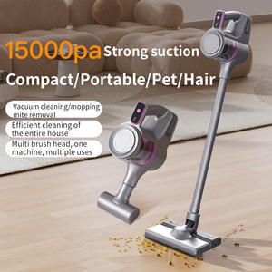 Aspirateur sans fil 5 en 1, aspirateur à <span class=keywords><strong>main</strong></span> puissant, ultra silencieux, pour voiture, éliminateur d'acariens, brosse pour poils d'animaux, maison, voiture - Product Image 4