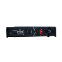 Penguat Daya Logam Profesional JBHKJ XP3500 2-Kanal 350WX2 8 Bridged 1050W Rasio Damping Tinggi untuk Panggung