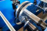 Machine automatique de fabrication de gouttières en acier galvanisé pour l'eau de pluie