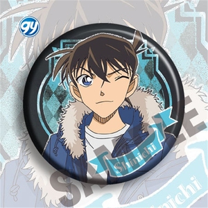 เข็มกลัดแม่เหล็กโลหะลายการ์ตูนคลาสสิก โคนัน นักสืบ ขนาด 58 มม. จากโรงงานผลิต - Product Image 6