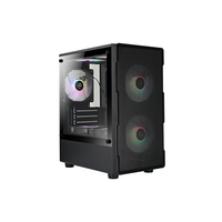 Nouveau modèle boîtier de jeu PC M-ATX pour armoire PC de bureau boîtier d'ordinateur et tours châssis PC USB3.0 avec panneau en maille