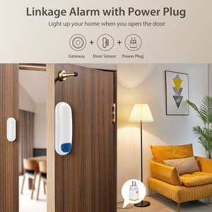 <span class=keywords><strong>HomeKit</strong></span> inalámbrico Zigbee LED <span class=keywords><strong>Sensor</strong></span> de ventana de puerta <span class=keywords><strong>Sensor</strong></span> de contacto alimentado por batería para seguridad de hogar inteligente hecho ABS - Product Image 5