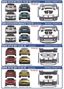 Parachoques Trasero Modificado Mt para BMW Serie 4 F36 2014-2020, Actualización para F36 - Product Image 5