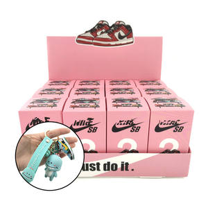 Chaoren Quadrado Mini Sapatilha Sapatos Chaveiro 100% Surpresa 12 Pares Caixa Mais Popular Lucky Running Caixas De Mistério - Product Image 6