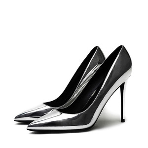 Zapatos de Tacón Alto de Lujo para Mujer, Tallas Grandes, 3CM 5CM 6CM 8CM 10CM, Tacones Formales con Cierre Deslizante - Product Image 2