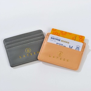 Popular tarjetero y billetera impermeable de PU/cuero para tarjetas de crédito y de visita, sin cierre, estilo LATEEN - Product Image 1