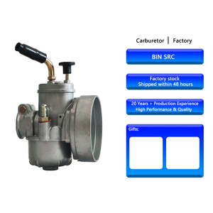 Carburateur de moto de Style BIN haute Performance 17mm pour carburateur de Style BIN SRC 1/17/54 KREIDLER <span class=keywords><strong>TUNTURI</strong></span> BIN - Product Image 1