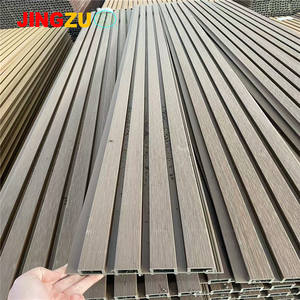 Panel de pared WPC coextruido, revestimiento compuesto WPC para exteriores con textura de madera, panel hueco 3D para exteriores, ¡gran oferta! - Product Image 3