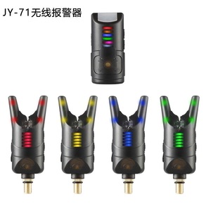 Seehoo Không Thấm Nước Cá Chép Câu Cá Cắn Báo Động Với Snag Tai Thanh Không Dây Báo Động Câu Cá 1 + 3 Bộ Với Âm Thanh LED Cá Chép Câu Cá Giải Quyết - Product Image 4