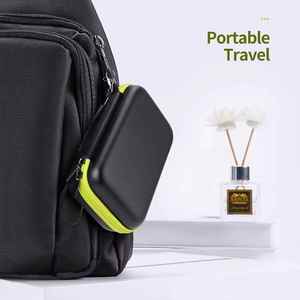 Étui de rangement rigide personnalisé en EVA, sac de voyage portable à fermeture éclair pour écouteurs, câbles USB, chargeur de batterie externe, gadgets numériques - Product Image 6