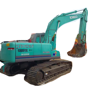 Excavadora Hidráulica Usada Kobelcoo Sk200-6e Sk200-8 Sk260d Sk250d Sk200-3 Sk210, Maquinaria Japonesa Usada, Excavadora de 20 Toneladas - Product Image 1