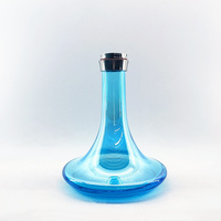 Vente en gros Ensemble de narguilé en verre portable Hubbly Shesha avec stylo à saveur et accessoires à prix économique