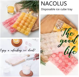 Suministro <span class=keywords><strong>de</strong></span> fábrica Cubo <span class=keywords><strong>de</strong></span> hielo desechable Paquete <span class=keywords><strong>de</strong></span> hielo frío Bolsa enfriadora Plástico transparente LDPE Bolsa <span class=keywords><strong>de</strong></span> congelador <span class=keywords><strong>de</strong></span> cubitos <span class=keywords><strong>de</strong></span> hielo con cierre automático - Product Image 5