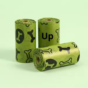 ถุงเก็บมูลสุนัขแบบม้วนต่อเนื่อง พิมพ์ลาย พกพาสะดวก หนาขึ้น ย่อยสลายได้ทางชีวภาพ ขายส่งแบบแพ็คคอมโบ - Product Image 3