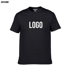 100% Cotton Unisex Short Sleeve DTG Screen Printed Shirts Event Promotion Custom Logo T-Shirts for Company Staff US/EU Size