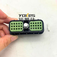 Connecteur Étanche YOKES 30 Broches Femelle pour ECU Automobile, Pièce de Rechange pour Machines de Forage Pétrolier 150, Références 15492542 15492543