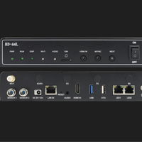 Huidu sistem kontrol tampilan LED, HD-A4L syn-asyn kotak pengiriman mode ganda warna penuh pengontrol WIFI LED