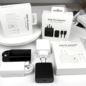 Caricatore da Muro USB-C di Alta Qualità, Ricarica Rapida 45W PD per <span class=keywords><strong>Samsung</strong></span> <span class=keywords><strong>Galaxy</strong></span> <span class=keywords><strong>S22</strong></span> S23 <span class=keywords><strong>Ultra</strong></span> Note 10, Adattatore per Telefoni Cellulari - Product Image 2