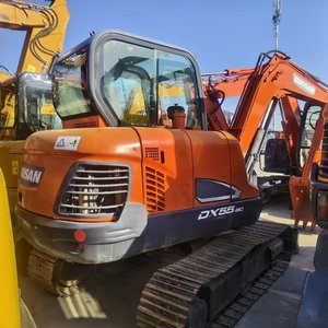 Good Condition 5.5Ton Mini Doosan DX55-9C Used Hydraulic Crawler Excavator 2020 <b>Model</b> Korea Origin <b>Engine</b> Gearbox Bearing - Product Image 5