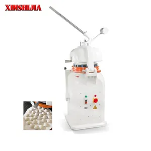 Automatic high efficiency burger bread bun pizza cookie dough ball cutting making divider rounder Machine